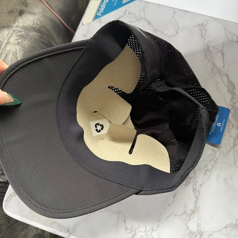 Brooks For Anything Under Sun Propel Mesh Hat Mens Black Breathable Lightweight